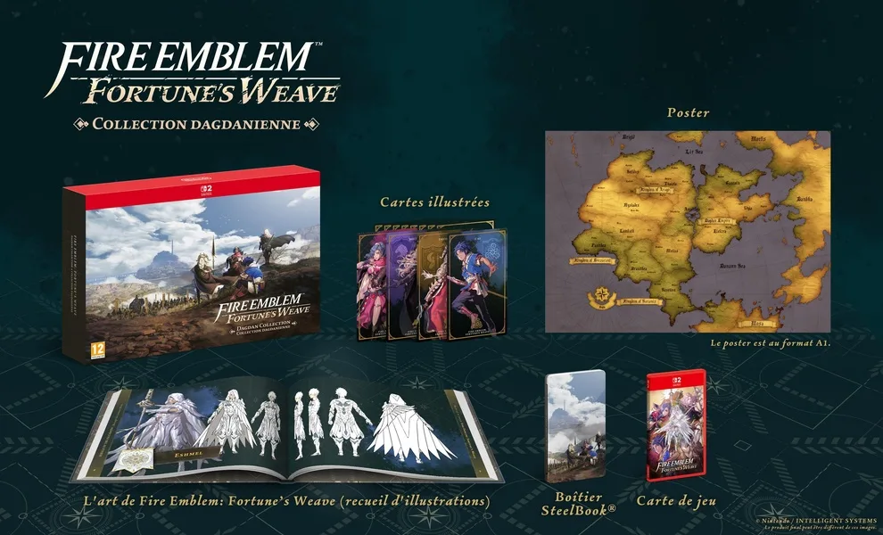 Nintendo Fire Emblem: Fortune's Weave Collection Dagdanienne Nintendo - Nintendo Switch 2
