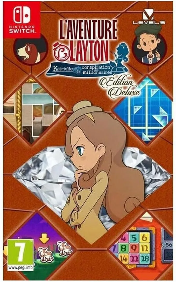 Nintendo L&rsquo;Aventure LaytonTM: Katrielle et la conspiration des millionnaires – [video game] – Deluxe Edition – Nintendo Switch