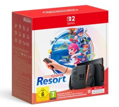 Pack console Nintendo Switch 2 + le jeu Nintendo Switch Sports Resort (Nintendo Switch 2)