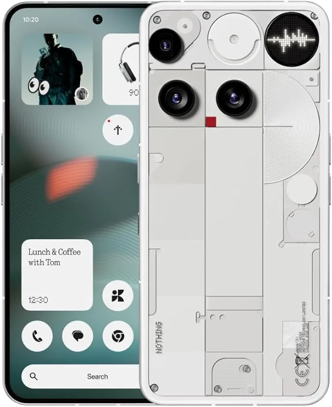 Nothing Phone (3), 16 Go + 512 Go, Snapdragon 8s Gen 4, AMOLED 120 Hz