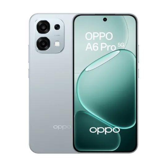 Oppo Smartphone A6 Pro 5G - 256 Go - Lunar Titanium