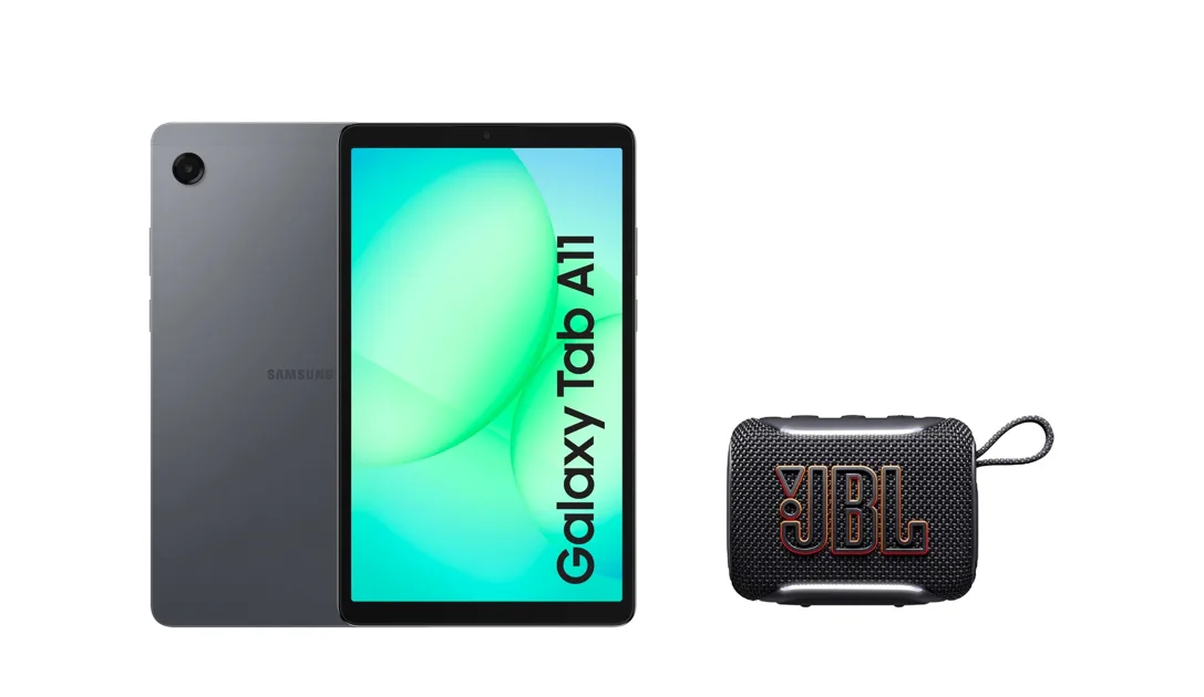 Pack Tablette Samsung Galaxy tab A11 / 8,7" / 64 Go Stockage / 4 Go Mémoire / Enceinte JBL Go 5