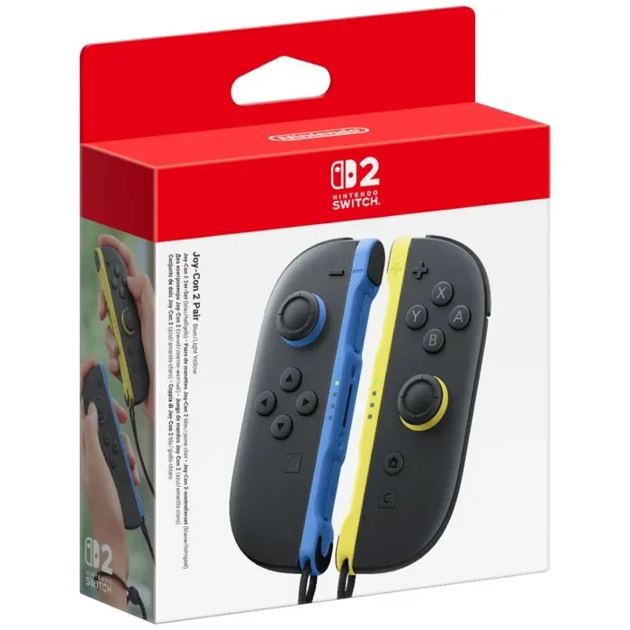 Paire de manettes Joy-Con 2 bleu/jaune