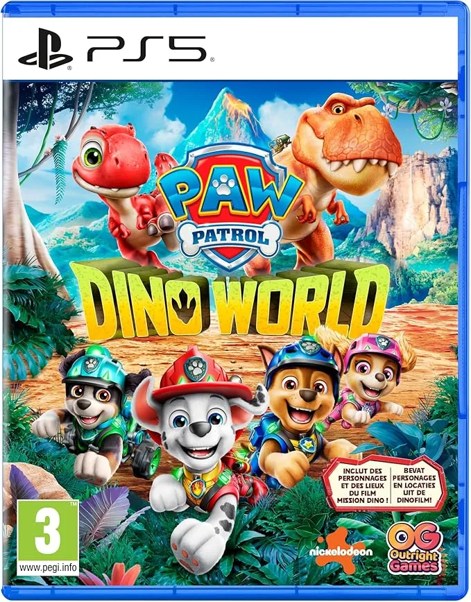 PAW Patrol, la Pat&rsquo;Patrouille: Mission Dino – PS5