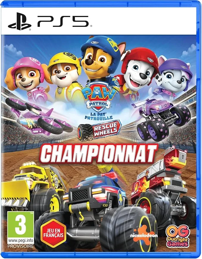 PAW Patrol: Rescue Wheels - Championnat - PS5