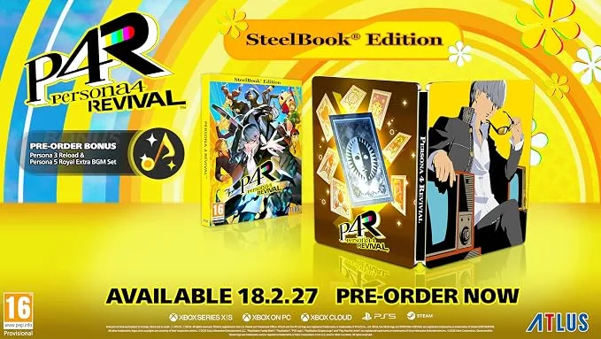 Persona 4 Revival Edition SteelBook - Xbox Series