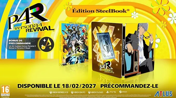Persona 4: Revival - Steelbook - PS5