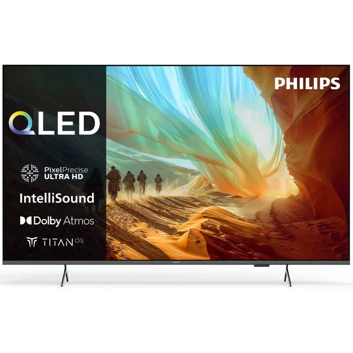 Philips 65PQS7801 - TV QLED 65 (164 cm) - 4K UHD 3840x2160 - HDR10+ - Smart TV - 3xHDMI 2.0 - Wi-Fi