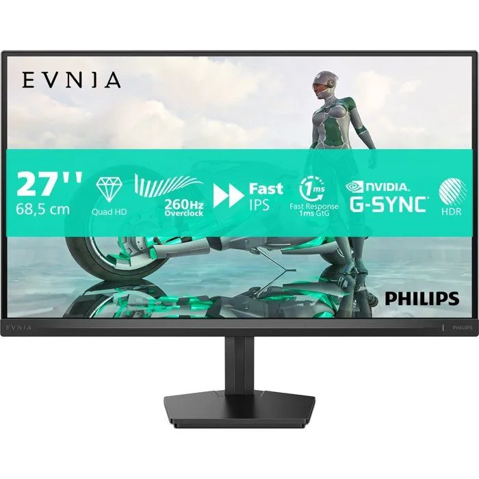 Philips Evnia 27M2N3800A/00 – Moniteur gaming 27″ 4K/FHD 160/320 Hz
