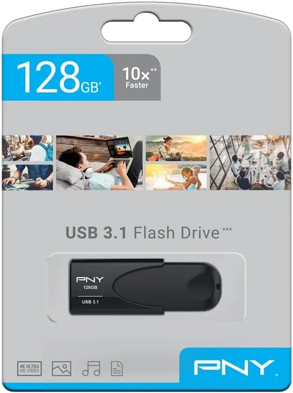 PNY Clé USB 3.1 Attaché 4 128 Go