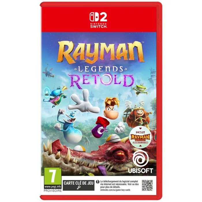 Rayman Legends: Retold - Nintendo Switch 2