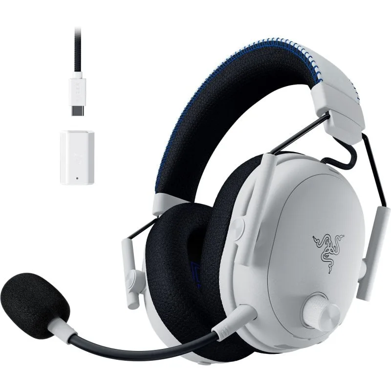Razer BlackShark V3 Pro Casque Gaming sans fil - PlayStation - Blanc