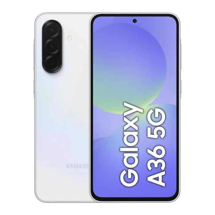 Samsung Galaxy A36 5G Smartphone 256 Go Blanc