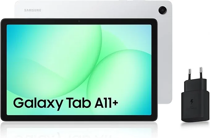 Samsung Galaxy Tab A11+ Wi-Fi 11" 128Go · Tablette · 11″ · 128 Go · 6 Go · Argent · 90 Hz