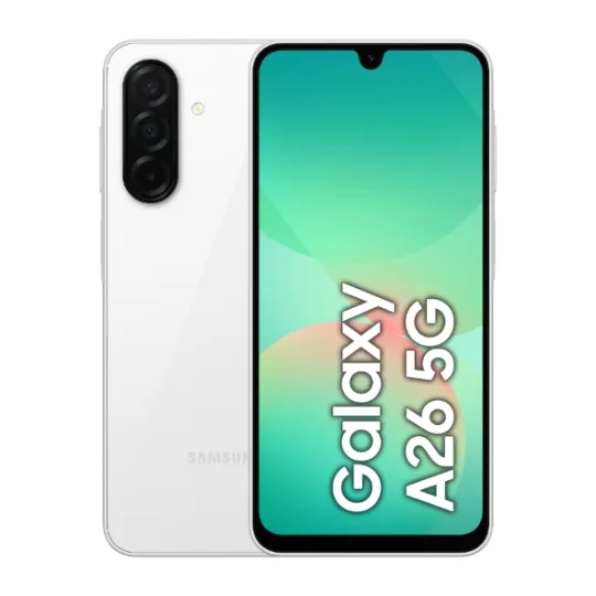 Samsung Smartphone Galaxy A26 128 Go Blanc