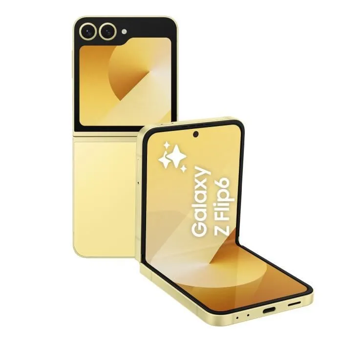 Samsung Smartphone Galaxy Z Flip6 256 Go Jaune