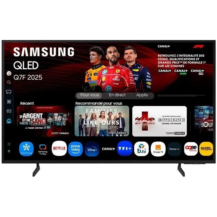 Samsung TV AI QLED 65&Prime; Q7F 2025, 4K, Quantum DOTS