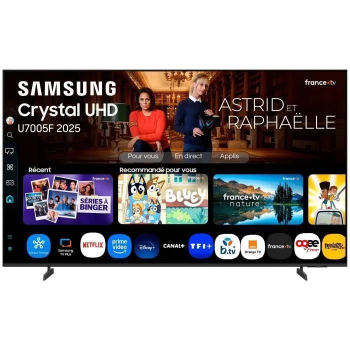 Samsung TV Crystal UHD 55&Prime; U7005F 2025, 4K, Smart TV