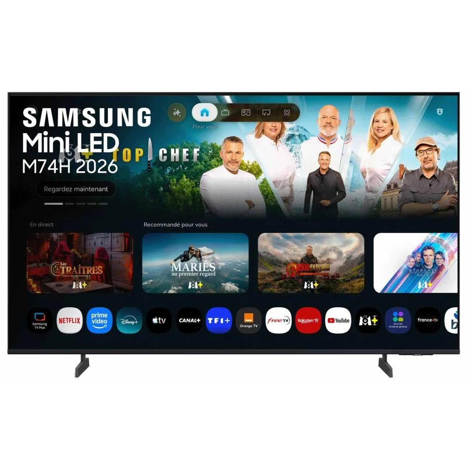 Samsung TV Mini LED 4K 50″ (127 cm) TU50M74HAUXXC