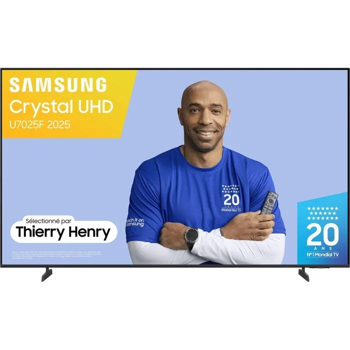 Samsung 43U7000F – TV LED 43 (109 cm) – 4K UHD 3840×2160 – Gaming Hub – Smart TV – 3x HDMI – Wi-Fi