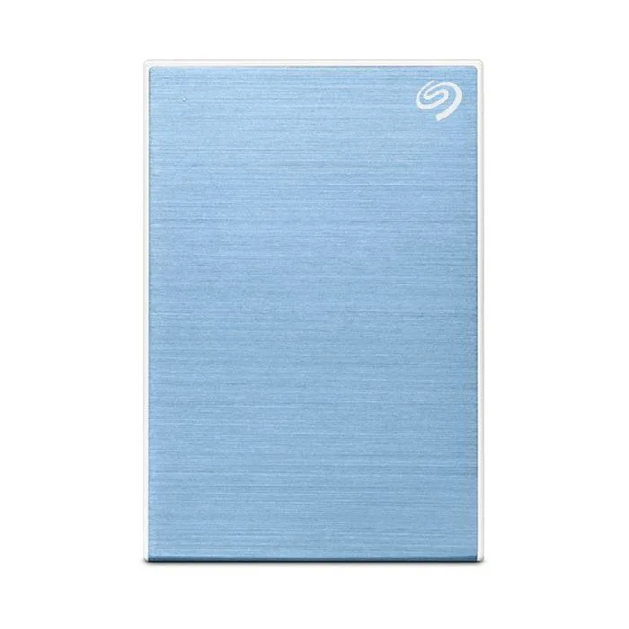 Seagate - One Touch PW (HDD) Blue 4TB Light Blue