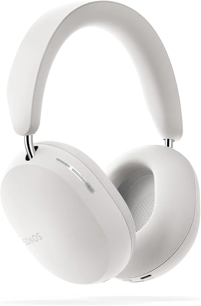 Sonos Ace Casque Bluetooth sans Fil avec Réduction Active de Bruit · Blanc