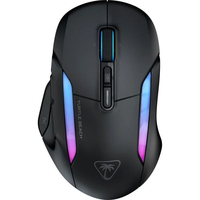 Souris gaming sans fil - Turtle Beach Kone II Air - Ergonomique - Noir Bluetooth 26 000 DPI molette 4D