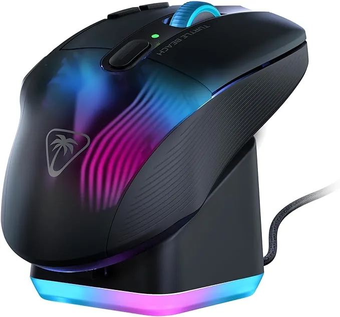 Souris gaming sans fil - Turtle Beach - Kone XP Air - Avec station de charge - Noir