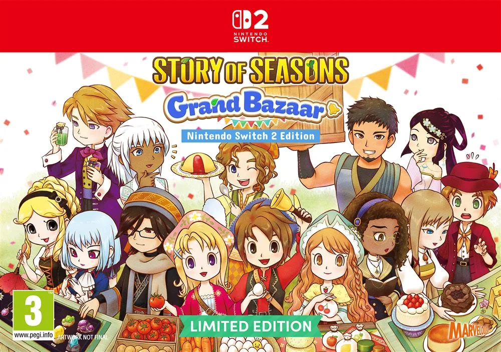 Story of Seasons Grand Bazaar - Limited Edition - Nintendo Switch 2