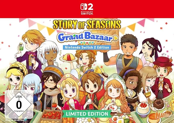 Story of Seasons: Grand Bazaar – Limited Edition – Nintendo Switch 2