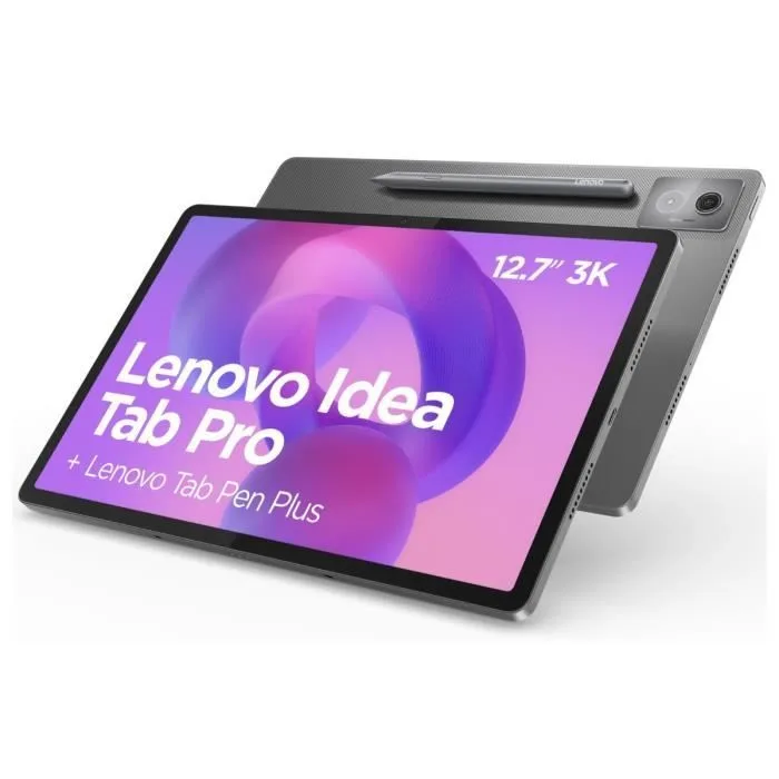 Tablette tactile Lenovo Idea Tab Pro - 12,7" 3K Ltps - 8 Go RAM - Stockage 128 Go - Gris + Stylet