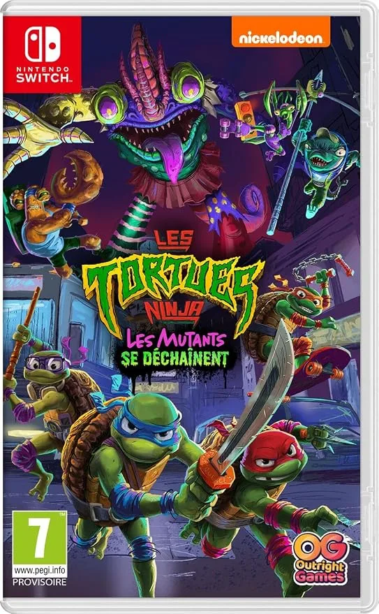Teenage Mutant Ninja Turtles: Les Mutants se Dechainent - Nintendo Switch