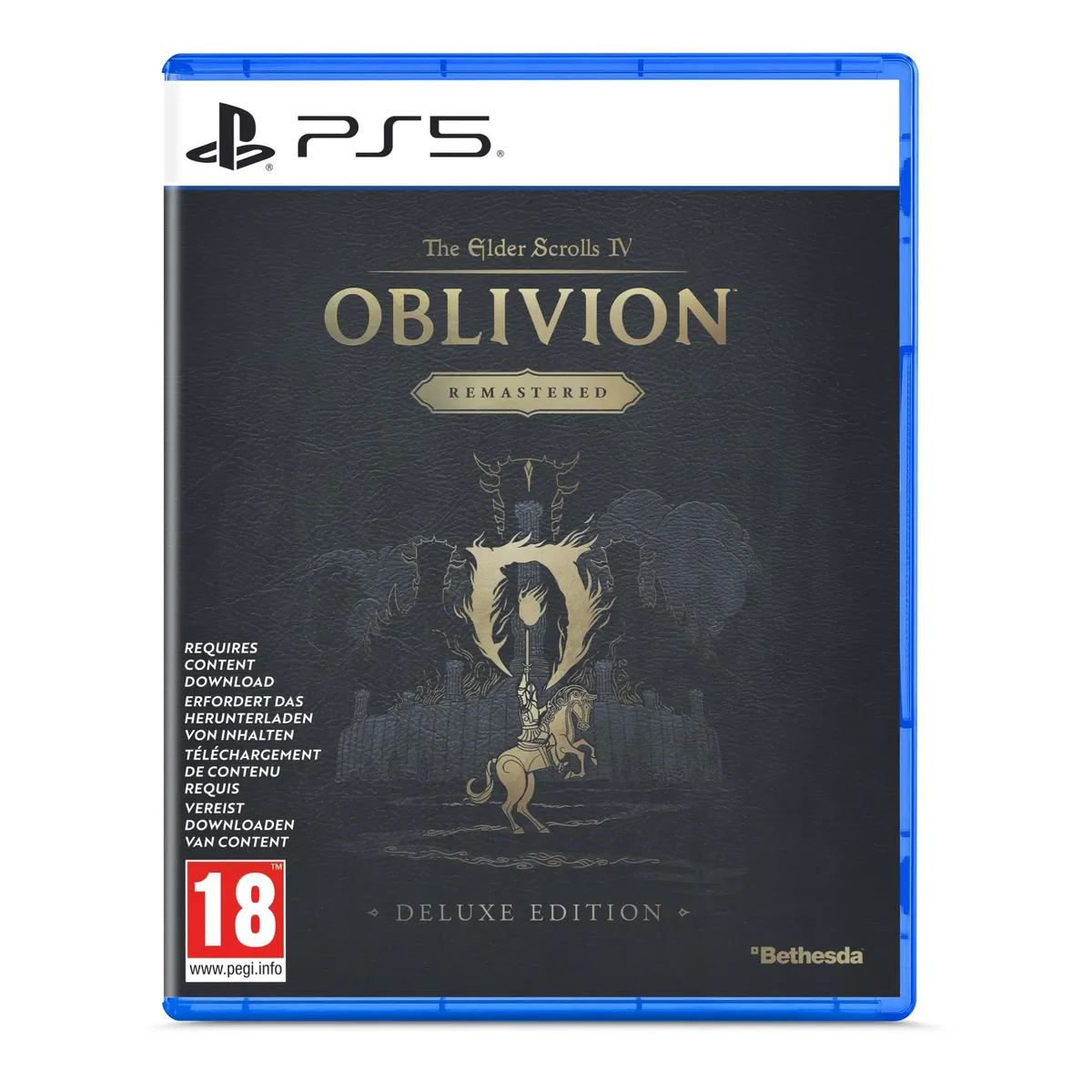 The Elder Scrolls IV Oblivion Remastered Bethesda - Deluxe Edition - PS5