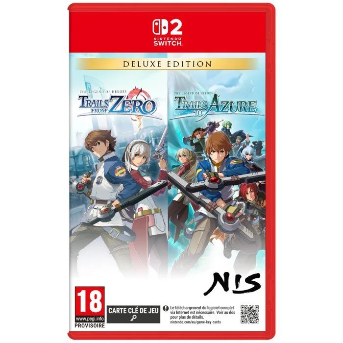 The Legend of Heroes: Trails From Zero / Trails To Azure - Deluxe Edition - Nintendo Switch 2