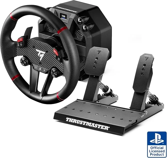 Thrustmaster T598 Volant Direct Axial Drive & Pédalier – PS5 & PC