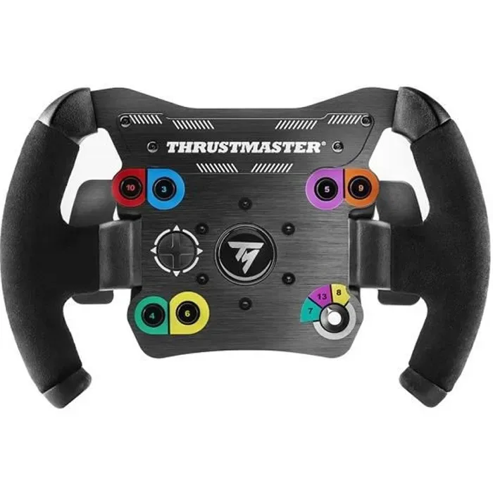 Thrustmaster TM Open Wheel : Volant détachable Thrustmaster multiplateforme conçu pour performer dans l’univers GT et monoplace