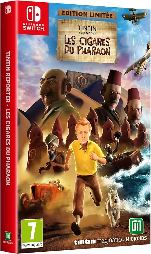 Tintin Reporter - les Cigares du Pharaon - Limited Edition - Nintendo Switch