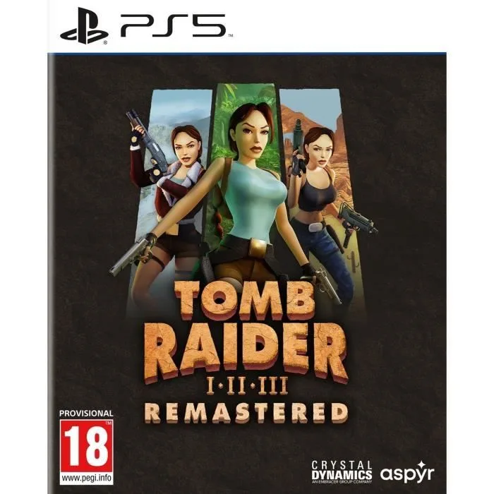 Tomb Raider I-III Remastered Starring Lara Croft - PS5
