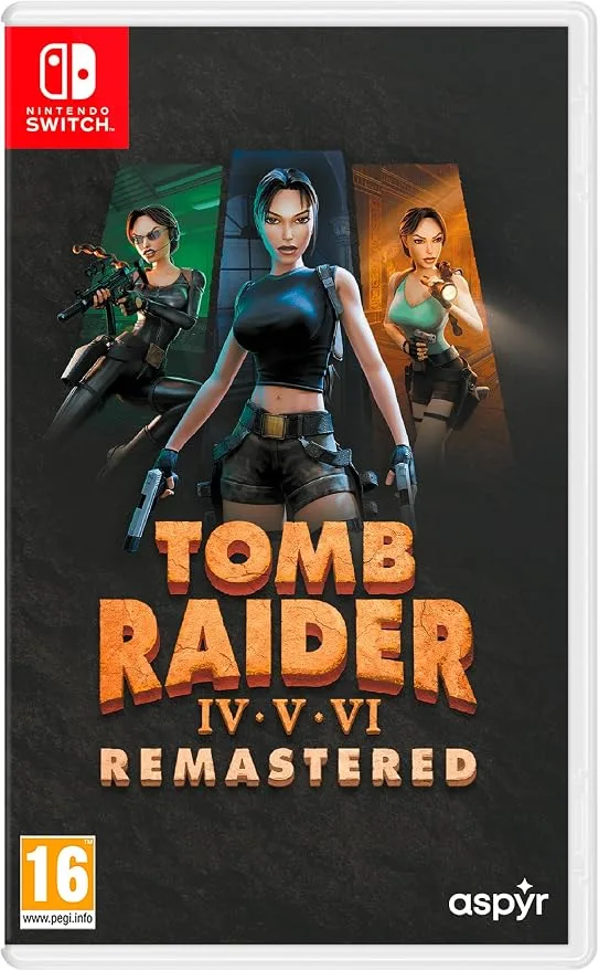 Tomb Raider IV-VI Remastered Starring Lara Croft – Nintendo Switch