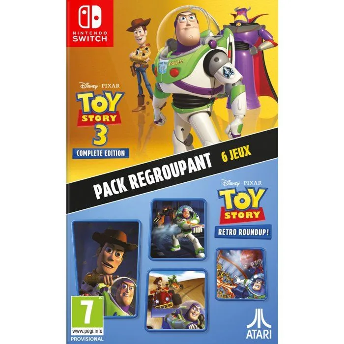 Toy Story 3 Complete + Retro Roundup Double Pack - Nintendo Switch