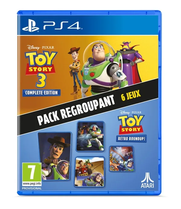 Toy Story 3 Complete + Retro Roundup Double Pack – PS4