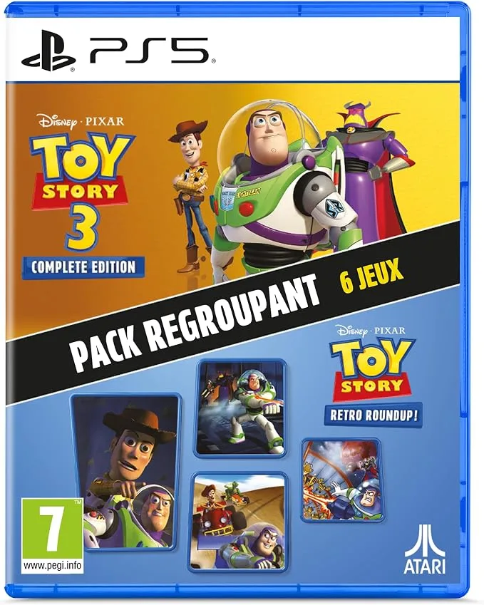 Toy Story: Retro Roundup! + Toy Story 3 Double Pack - Complete Edition - PS5