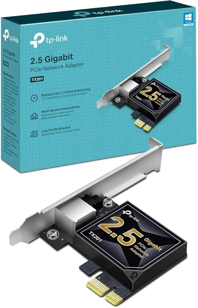 TP-Link Carte Wi-Fi PCIe 2,5 Gigabit RJ45