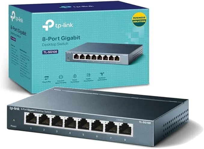 TP-Link Switch Ethernet Gigabit 8 Ports RJ45