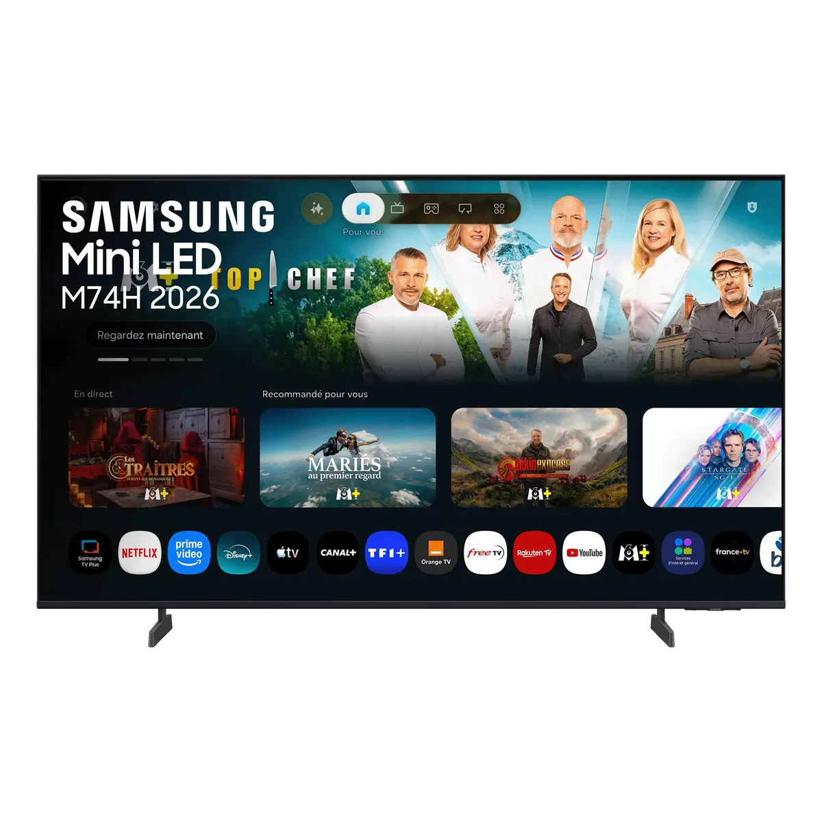 TV Mini LED 65″ M74H 2026, 4K, Smart TV
