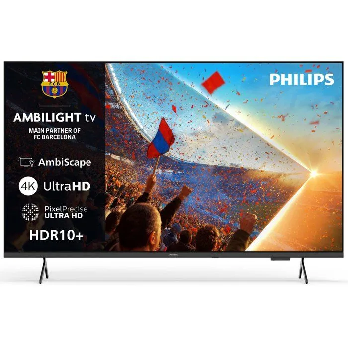 TV Philips Ambilight 139 cm 4K 55PUS8001 HDR10+ Dolby Atmos et Dts:x