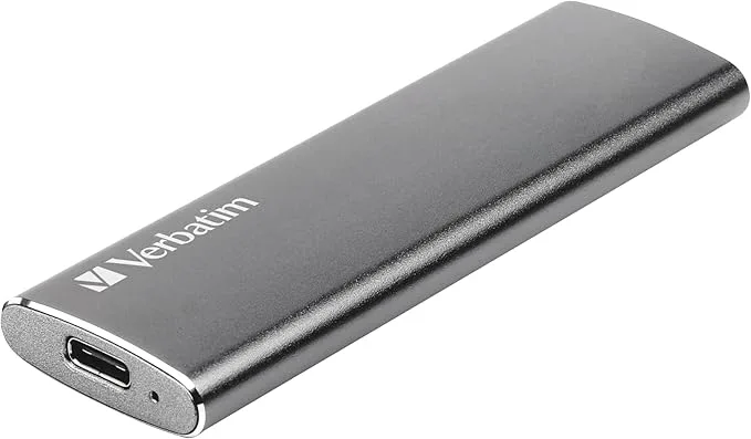 Disque SSD externe - Verbatim - VX500 - 480 Go - Gris