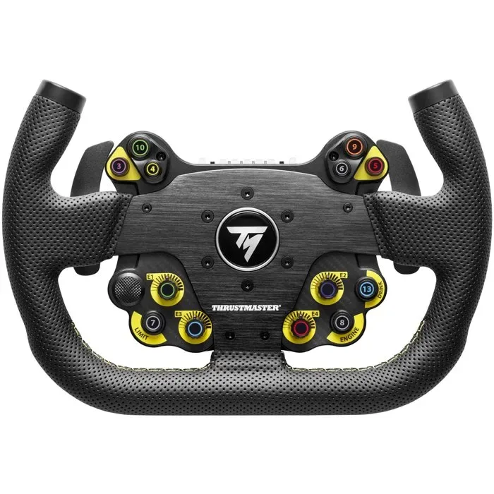 Volant de course - Thrustmaster - EVO Racing 31U Leather - Compatible PC PS4 PS5 Xbox Series et Xbox One - Noir
