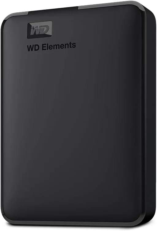 WD 6 to Elements Disque Dur Portable Externe, USB 3.0, Plug-and- Play, formaté pour Windows, Noir