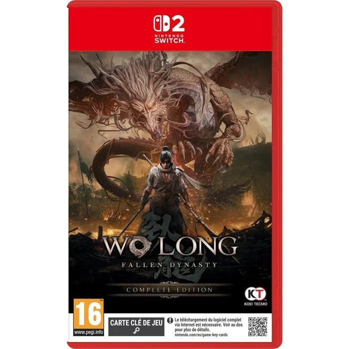 Wo Long: Fallen Dynasty Koei Tecmo - Complete Edition - Nintendo Switch 2